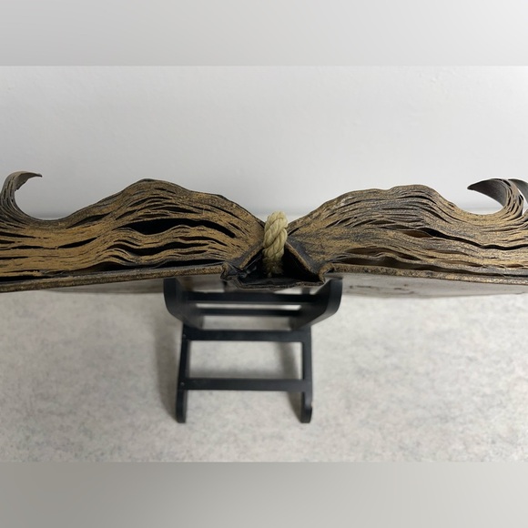 Decorative Ten Commandments Book with Lamp Design - Picture 8 of 14